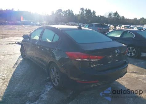 2018 Hyundai Elantra Value Edition из США, поврежденный, VIN 5NPD84LFXJH348538